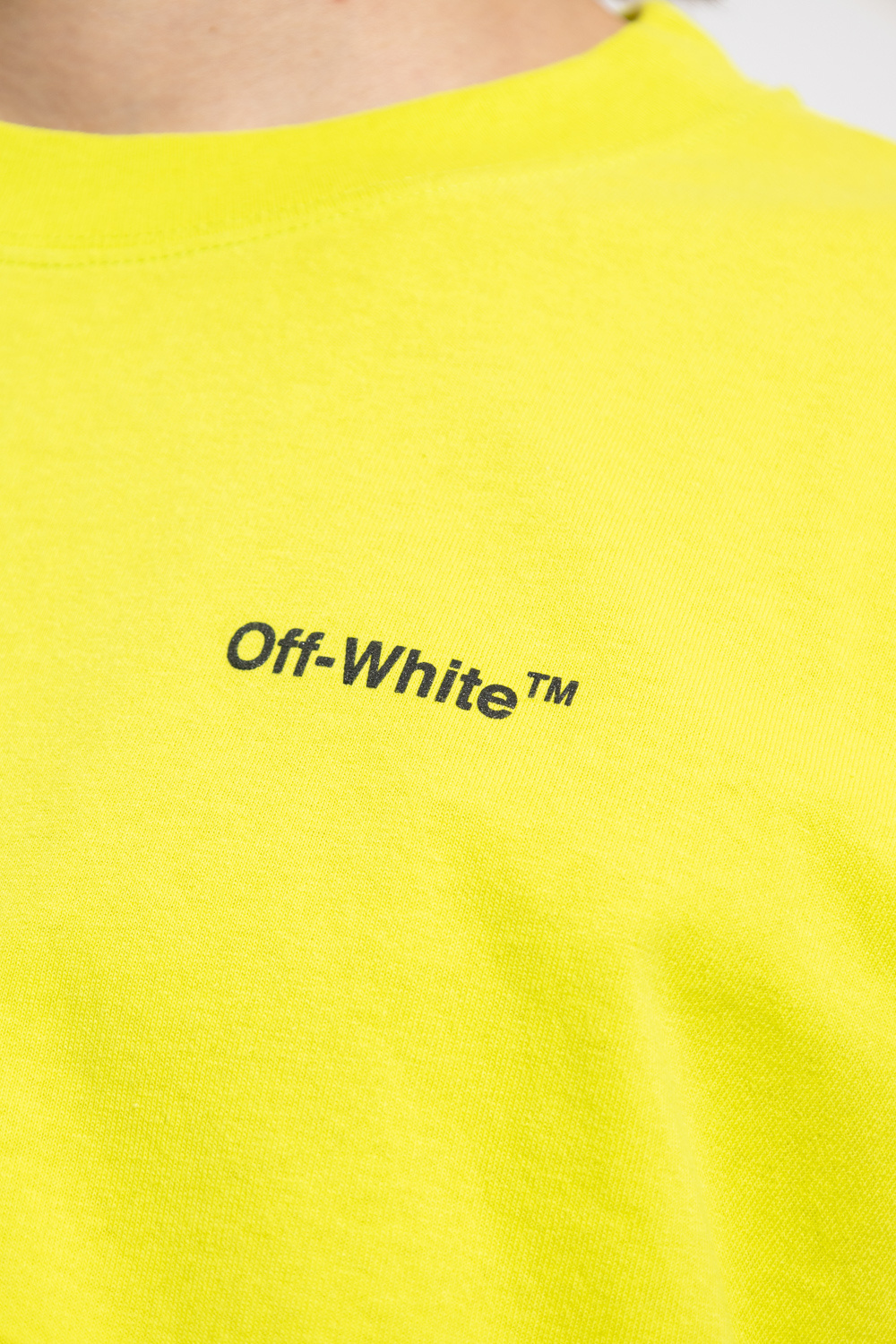 Neon off white shirt best sale